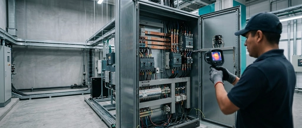 Termografía en tableros eléctricos: detección de puntos calientes y priorización de riesgos