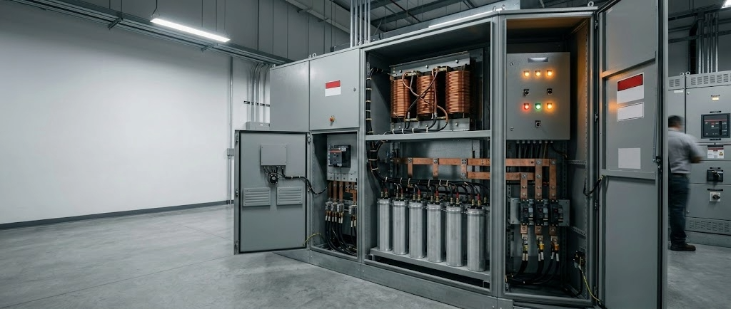 Banco de capacitores: diagnóstico de armónicos, detuning y puesta en marcha estable